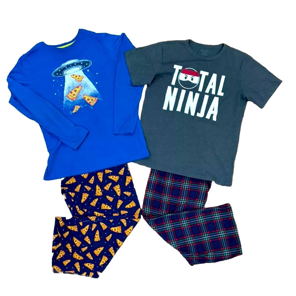 SOLD
Cat & Jack boys Pajamas Bundle Set Size XL